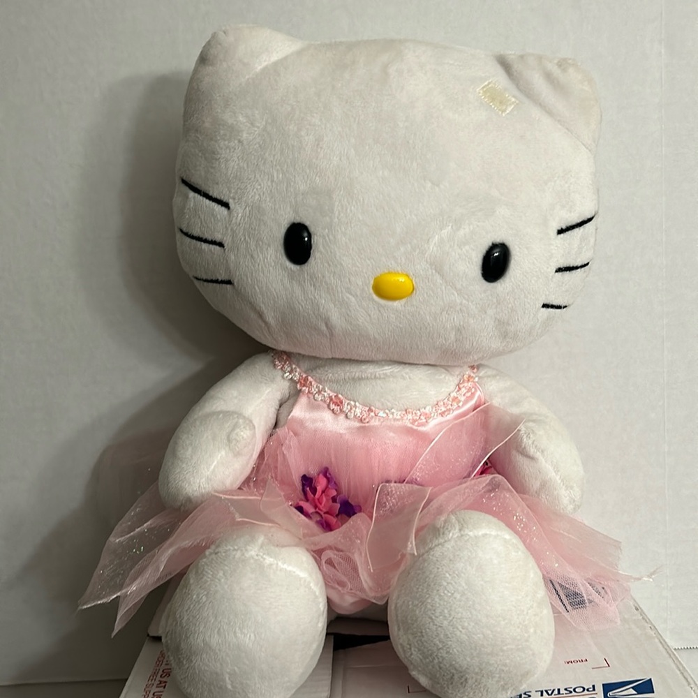 Hello kitty build a bear with ballerina outfit (missing bow)